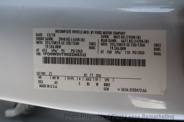 2019 Ford Super Duty F-550 DRW F550SD 4WD Crew Cab 11' Flatbed - 23016940 - 13