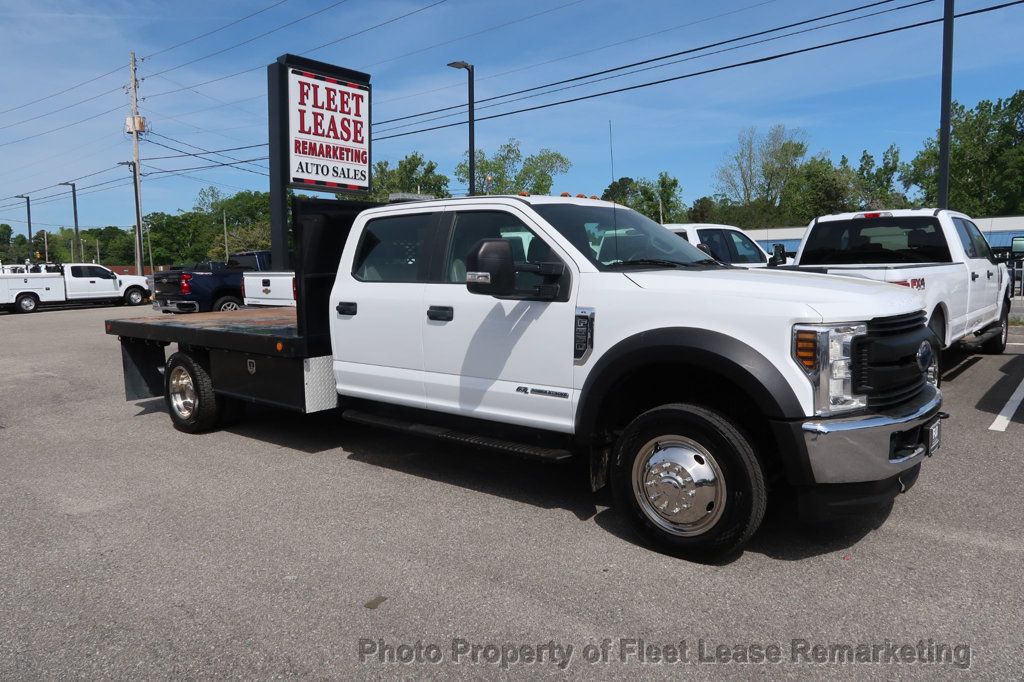 2019 Ford Super Duty F-550 DRW F550SD 4WD Crew Cab 11' Flatbed - 23016940 - 6