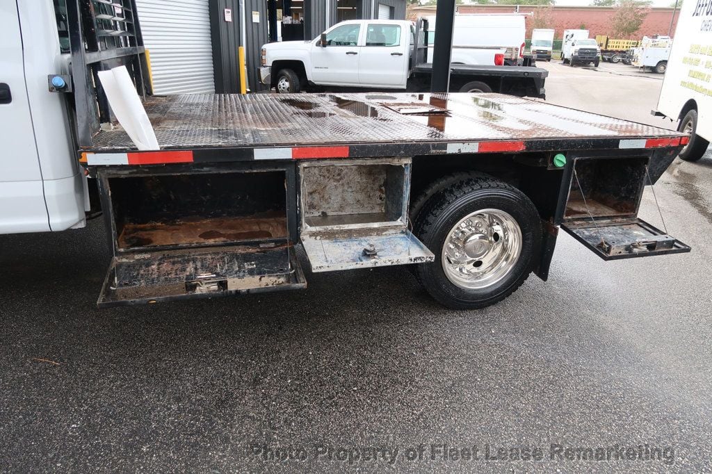 2019 Ford Super Duty F-550 DRW F550SD 4WD Crew Cab 12' Flatbed - 22611943 - 17