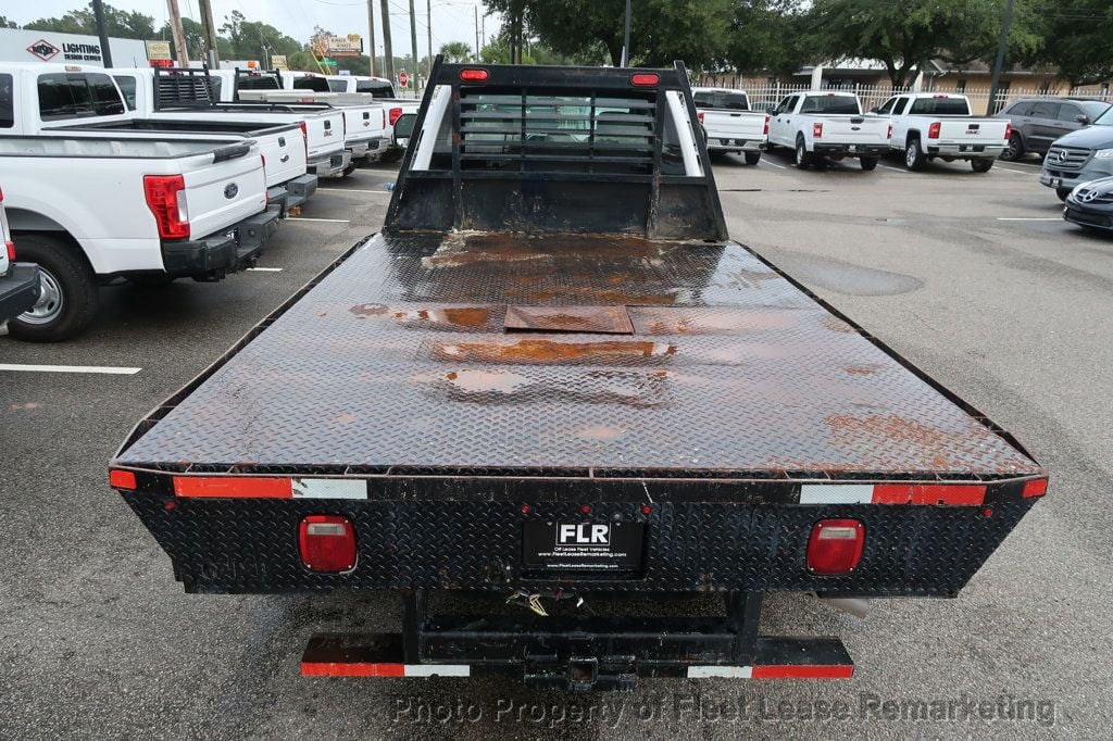 2019 Ford Super Duty F-550 DRW F550SD 4WD Crew Cab 12' Flatbed - 22611943 - 18