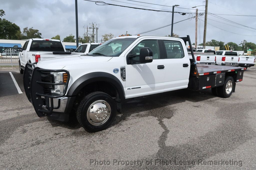 2019 Ford Super Duty F-550 DRW F550SD 4WD Crew Cab 12' Flatbed - 22611943 - 50