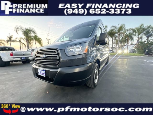 2019 Ford Transit 250 Van 250 EXTENED HIGH ROOF CARGO BACK UP CAM CLEAN - 22622085 - 0