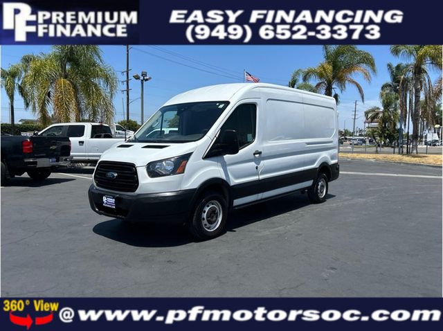 2019 Ford Transit 350 Van 350 MEDIUM ROOF CARGO BACK UP CAM CLEAN - 23035617 - 0