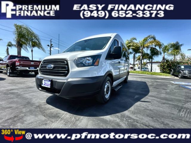 2019 Ford Transit 350 Wagon XLT 15 PASSENGER VAN DIESEL BACK UP CAM 1OWNER - 22419254 - 0