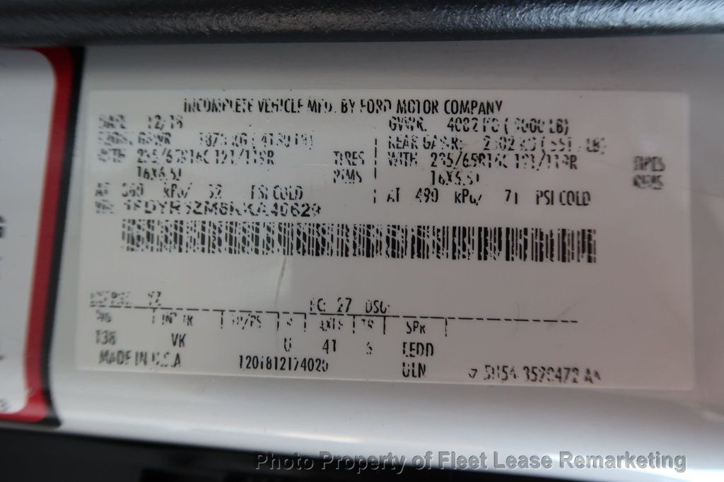 2019 Ford Transit Chassis Transit 250 9' Aluminum Flatbed - 23059287 - 13