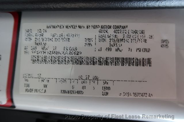 2019 Ford Transit Chassis Transit 250 9' Aluminum Flatbed - 23059287 - 13