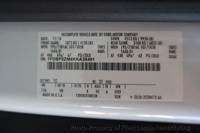 2019 Ford Transit Chassis Transit 350HD 14'  Box Truck DRW - 23060830 - 13