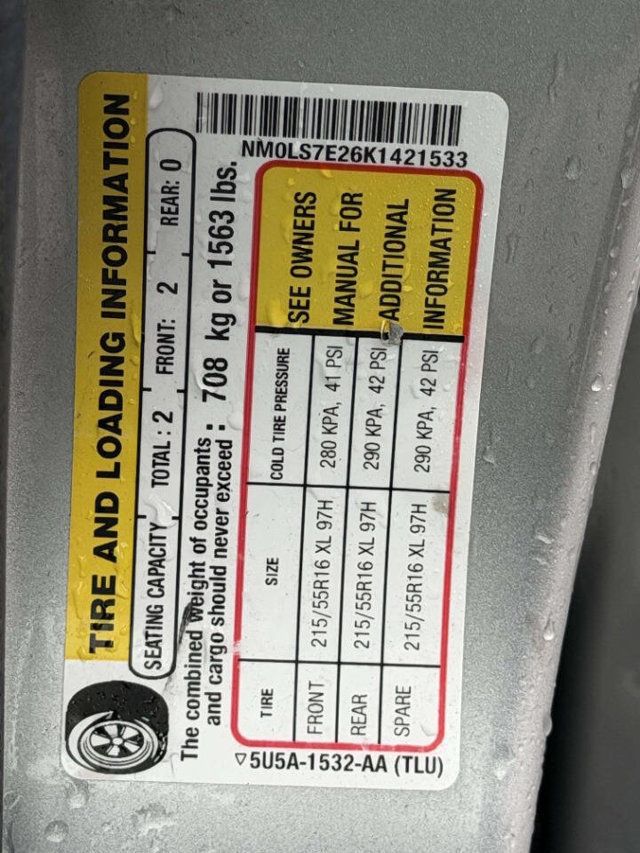 2019 Ford Transit Connect Van XL LWB w/Rear Symmetrical Doors - 22964797 - 13