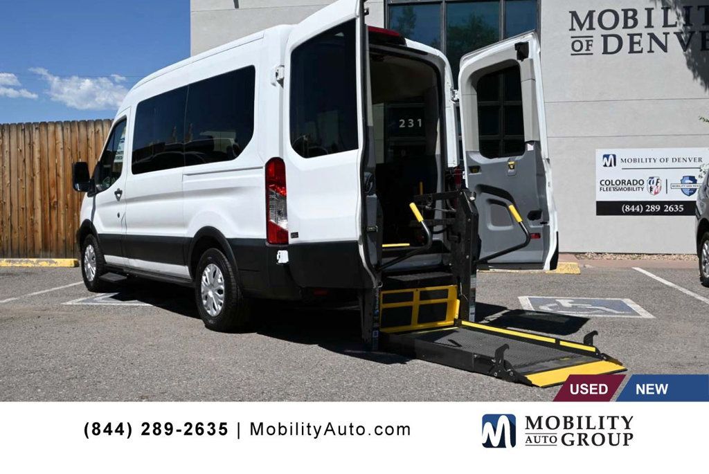 2019 Ford Transit Passenger Wagon T-150 130" Med Roof XL Sliding RH Dr - 22996115 | Video 1