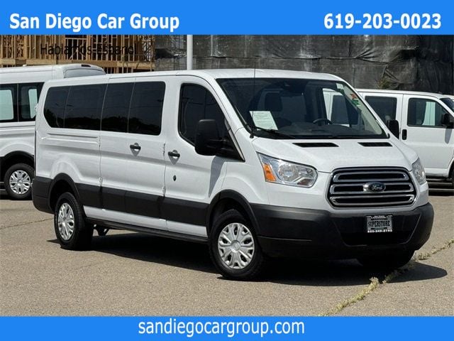 2019 Ford Transit Passenger Wagon T-350 148" Low Roof XLT Swing-Out RH Dr - 22421757 - 0