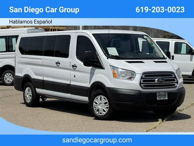 2019 Ford Transit Passenger Wagon T-350 148" Low Roof XLT Swing-Out RH Dr - 22421757 - 0