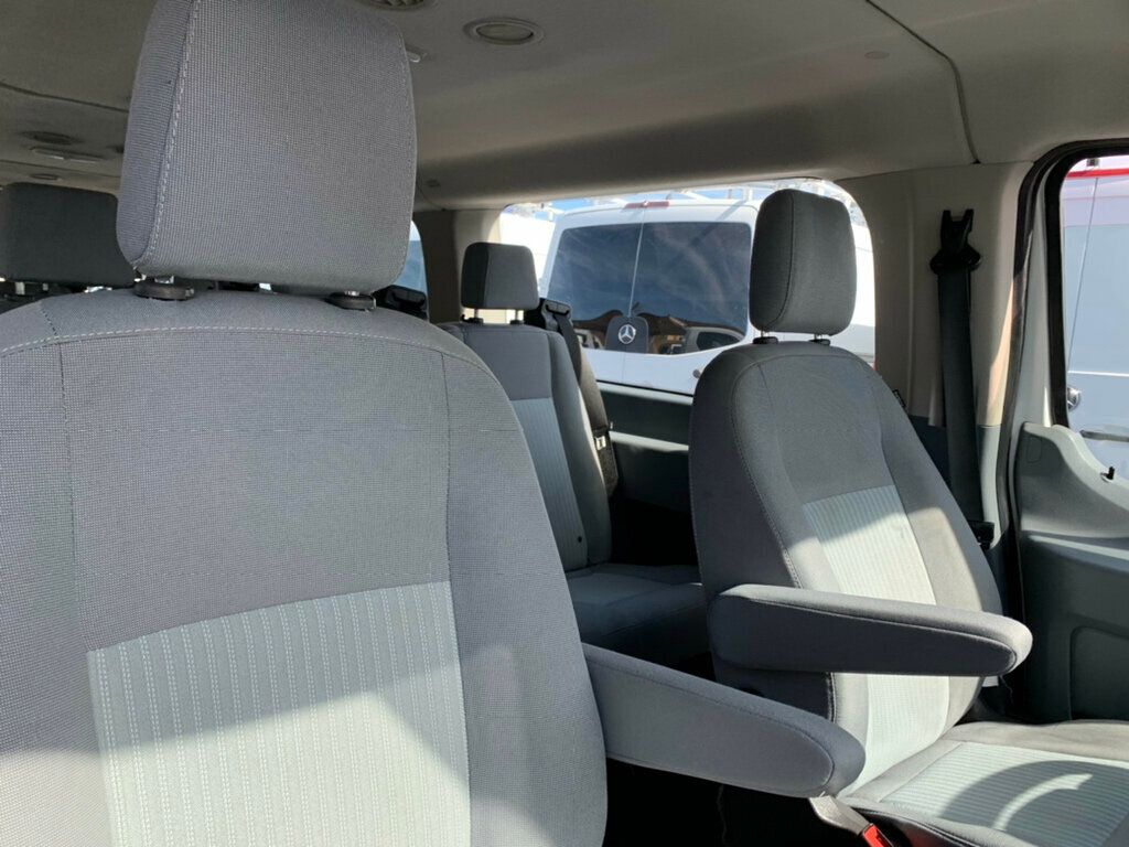 2019 Ford Transit Passenger Wagon T-350 148" Low Roof XLT Swing-Out RH Dr 15-Passenger - 22984106 - 39