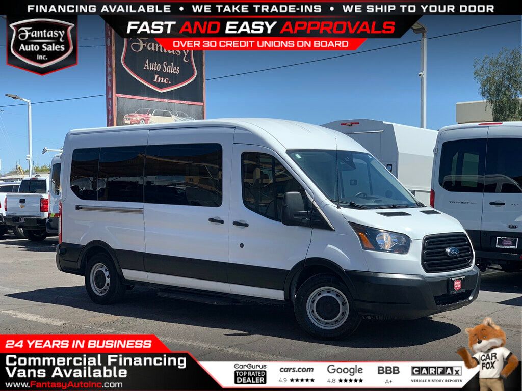 2019 Ford Transit Passenger Wagon T-350 148" Med Roof XL Sliding RH Dr 15 passenger - 23013852 | Video 1