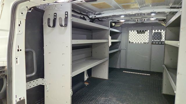 2019 Ford Transit Van T-150 130'' Low Rf 8600 GVWR Sliding RH Dr w/ Shelving, Bulkhead - 23010117 - 19