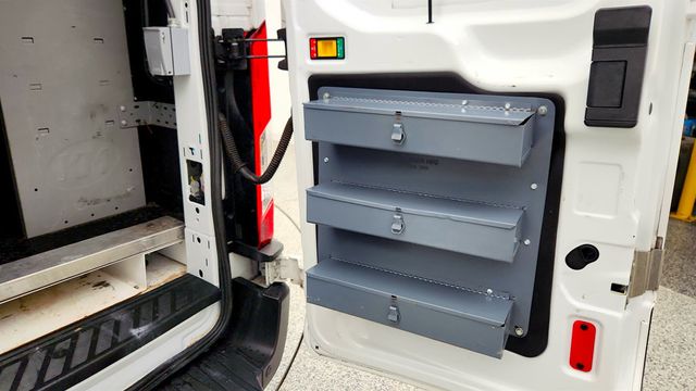 2019 Ford Transit Van T-150 130'' Low Rf 8600 GVWR Sliding RH Dr w/ Shelving Units - 23009170 - 23