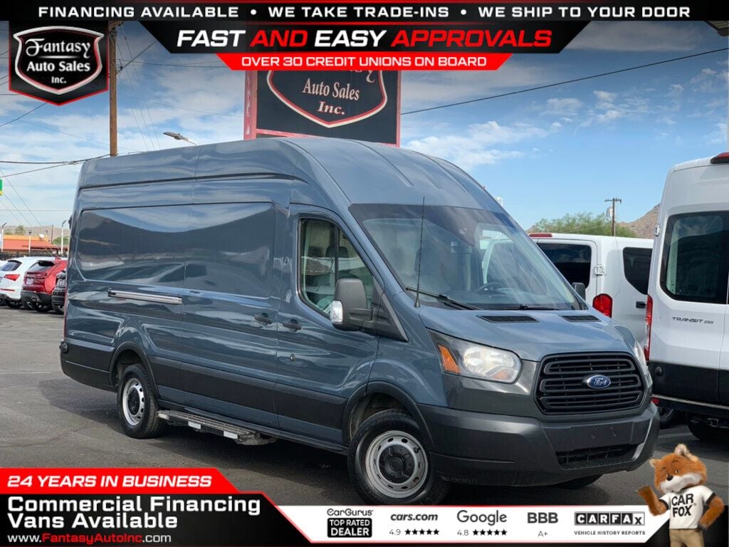 2019 Ford Transit Van T-250 148" EL Hi Rf 9000 GVWR Sliding RH Dr - 22657690 - 0