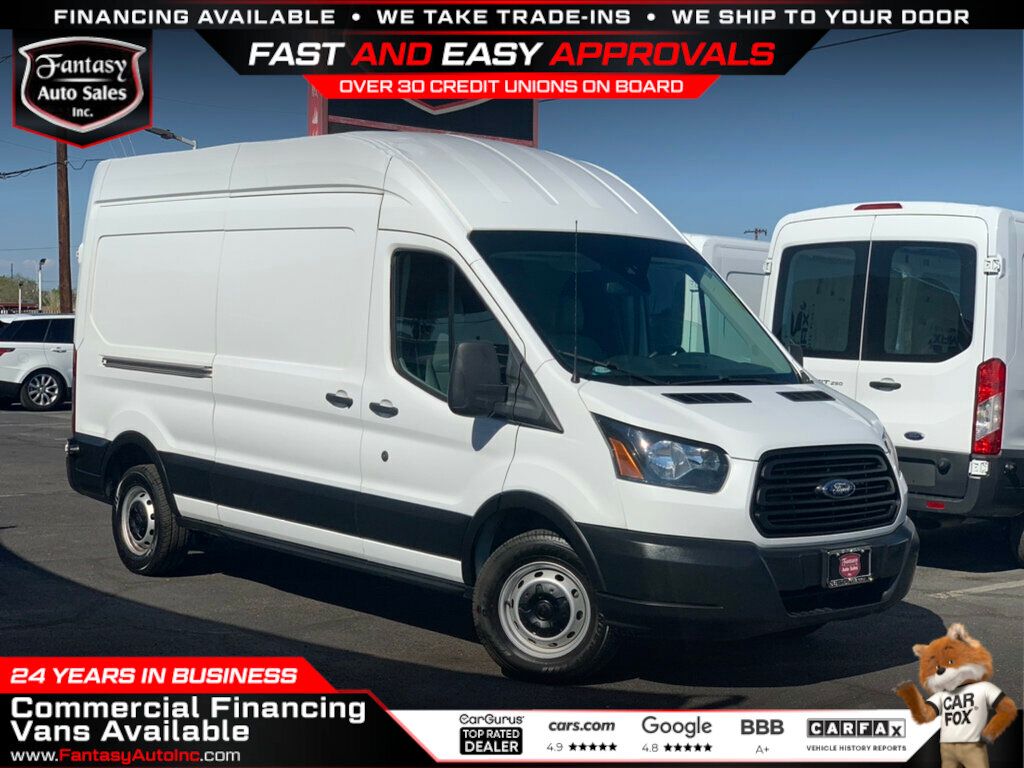 2019 Ford Transit Van T-250 148" Hi Rf 9000 GVWR Sliding RH Dr - 22580425 - 0