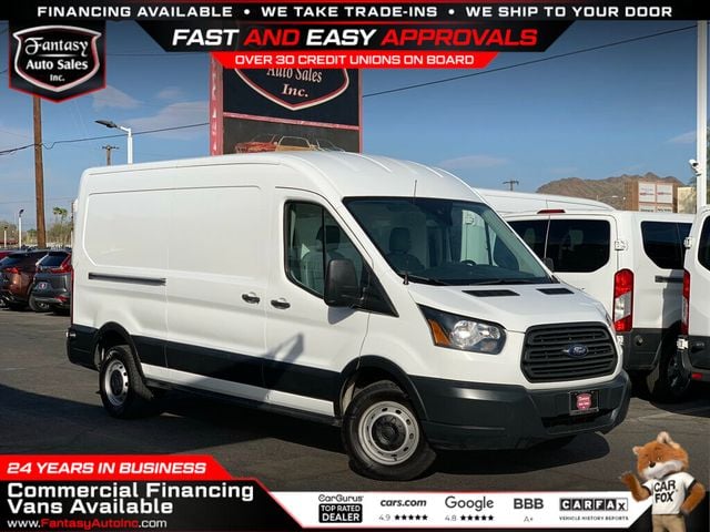 2019 Ford Transit Van T-250 148" Med Rf 9000 GVWR Sliding RH Dr - 22646490 - 0