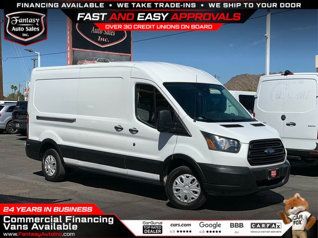 2019 Ford Transit Van T-250 148" Med Rf 9000 GVWR Sliding RH Dr - 23004944 - 0
