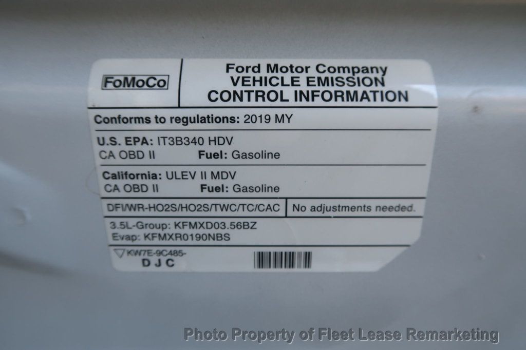 2019 Ford Transit Van T250 Cargo Van 130" Low Roof  - 22983509 - 39