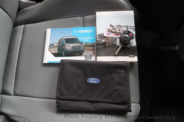 2019 Ford Transit Van Transit 250 Medium Roof Cargo Van Glass & Ladder Rack  - 22998243 - 34