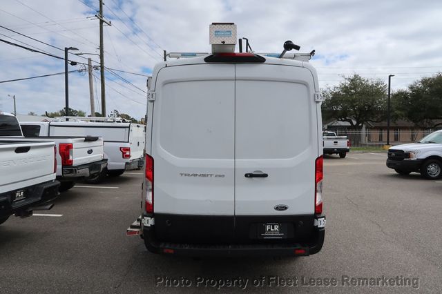 2019 Ford Transit Van Transit 250 Medium Roof Cargo Van Glass & Ladder Rack  - 22998243 - 3