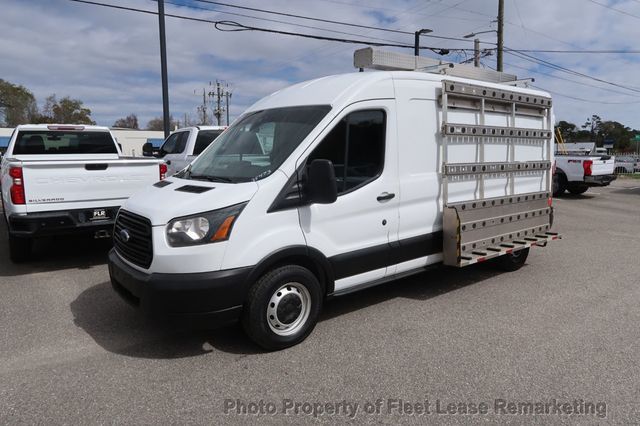 2019 Ford Transit Van Transit 250 Medium Roof Cargo Van Glass & Ladder Rack  - 22998243 - 42