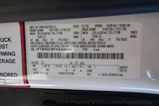 2019 Ford Transit Van Transit 350 Medium Roof 148" Cargo Van  - 22929395 - 13