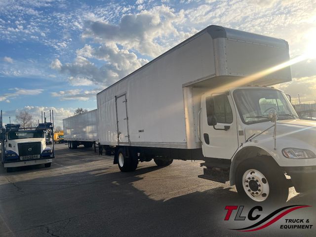 2019 Freightliner Business Class M2 106 w/ 26ft Dry Freight Moving Box Truck w/ Lift Gate - 23012969 - 0