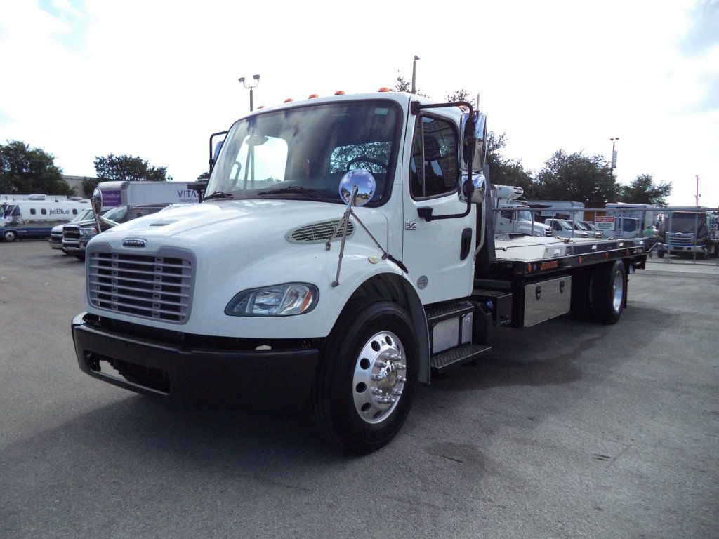 2019 Freightliner Business Class M2 106 w/ Brand New 22' JerrDan 6 Ton XLP Car Carrier Rollback - 22946614 - 1