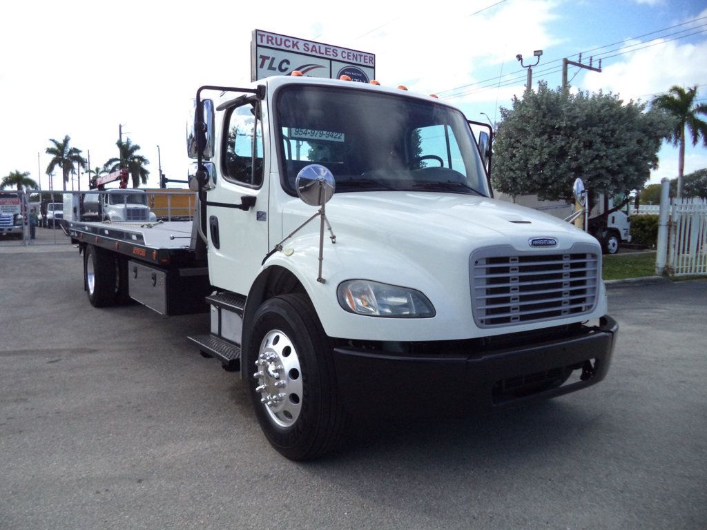 2019 Freightliner Business Class M2 106 w/ Brand New 22' JerrDan 6 Ton XLP Car Carrier Rollback - 22946614 - 4
