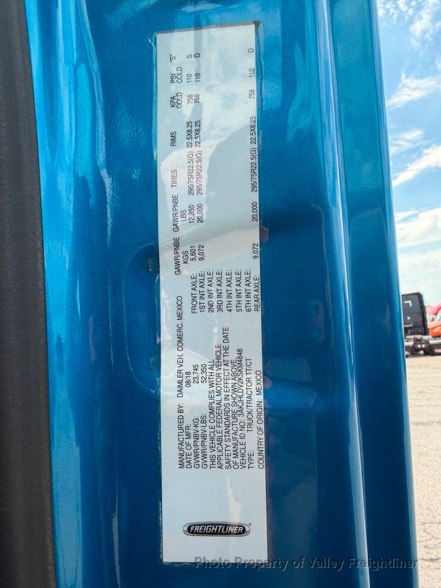 2019 Freightliner Cascadia 126  - 23037108 - 6