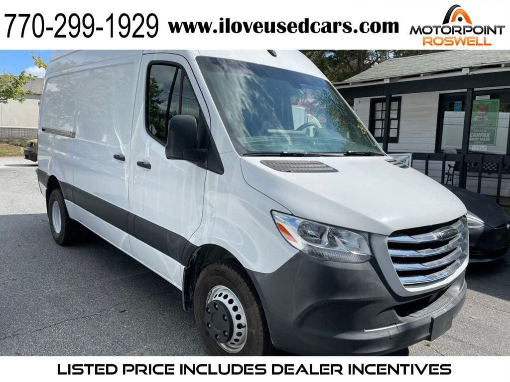 2019 Used Freightliner Sprinter Cargo 3500 170 High Roof RWD at ...