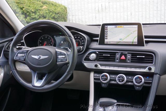 2019 Genesis G70 2.0T Advanced AWD ELITE PKG NAVI CARPLAY REAR CAM HOT&COOL SEATS - 23017831 - 21
