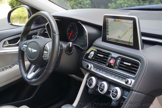 2019 Genesis G70 2.0T Advanced AWD ELITE PKG NAVI CARPLAY REAR CAM HOT&COOL SEATS - 23017831 - 22