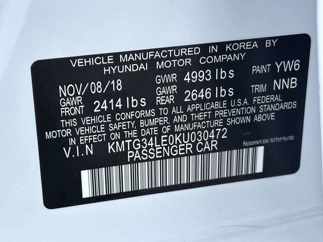 2019 Genesis G70 3.3T Advanced 4dr Sedan - 22964803 - 29