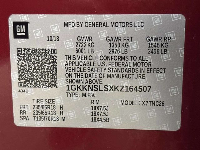 2019 GMC Acadia AWD 4dr SLE w/SLE-2 - 23036796 - 36