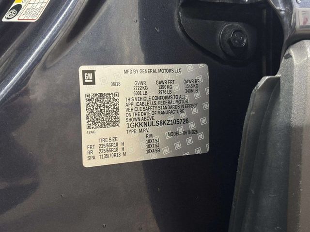 2019 GMC Acadia AWD 4dr SLT w/SLT-1 - 22976384 - 46