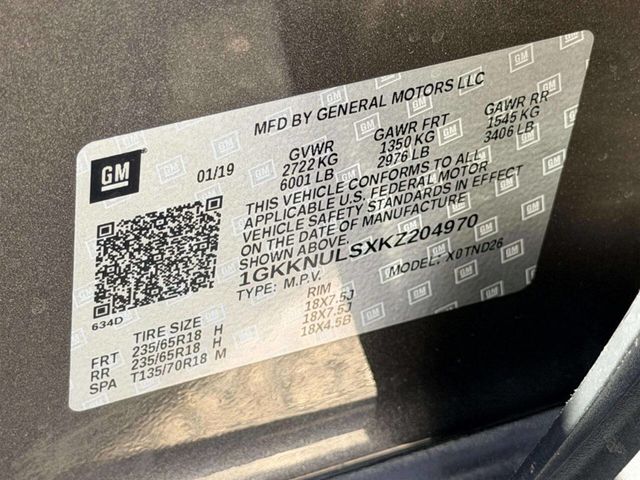 2019 GMC Acadia AWD 4dr SLT w/SLT-1 - 23044848 - 15