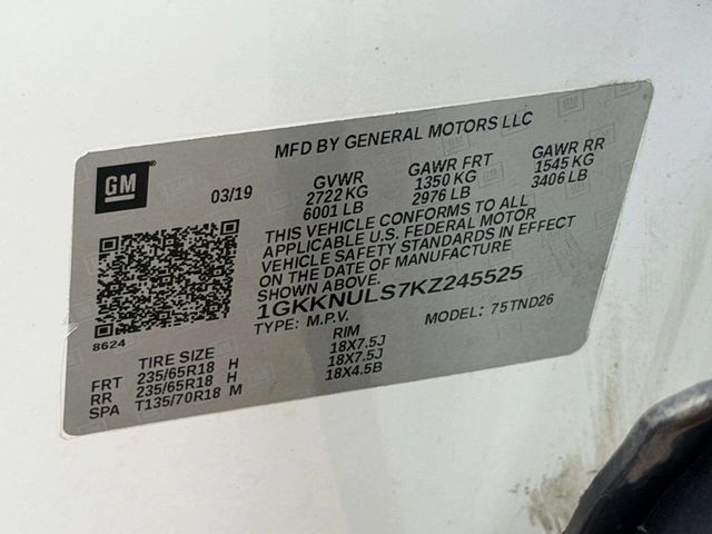 2019 GMC Acadia AWD 4dr SLT w/SLT-1 - 23059035 - 22