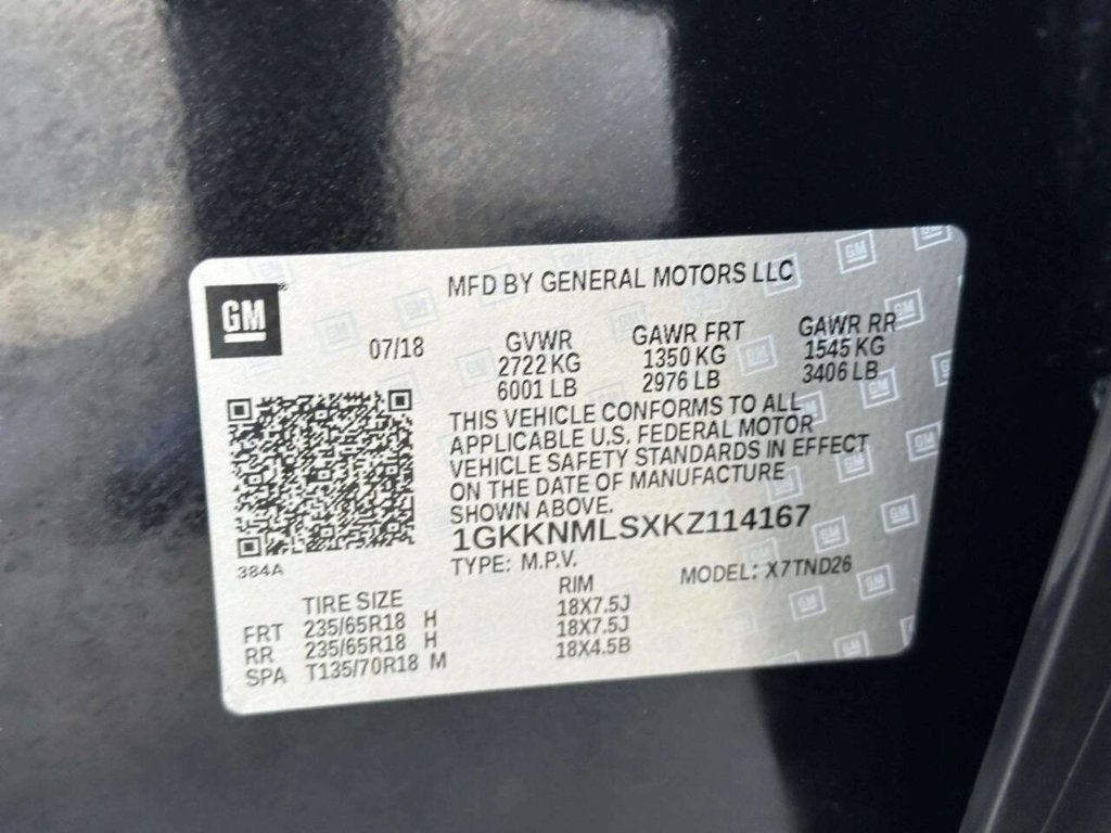 2019 GMC Acadia FWD 4dr SLT w/SLT-1 - 23057201 - 26
