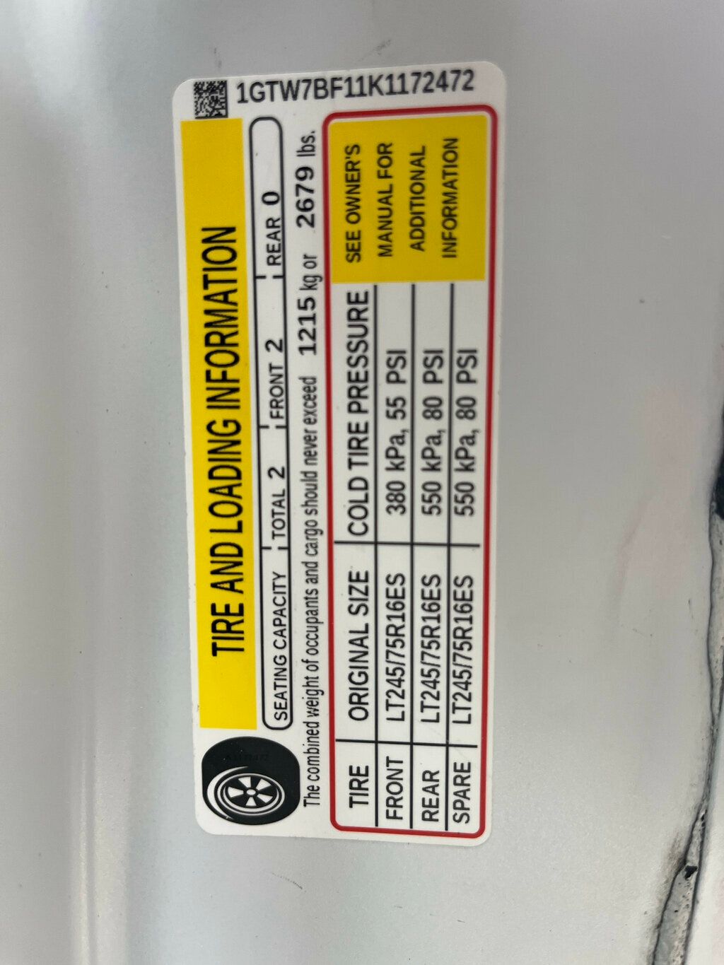 2019 GMC Savana Cargo Van Mini Duramax turbo Diesel Work Van  - 22986902 - 31