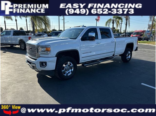 2019 GMC Sierra 3500 HD Crew Cab DENALI LONG BED 4X4 DIESEL BACK UP CAM CLEAN - 22909140 - 0