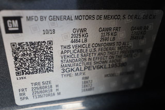 2019 GMC TERRAIN FWD 4dr SLT - 22954307 - 34