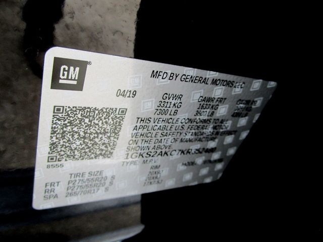 2019 GMC Yukon 4WD 4dr SLE - 23081937 - 40