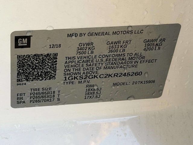 2019 GMC Yukon XL 4WD 4dr SLT - 22992270 - 23