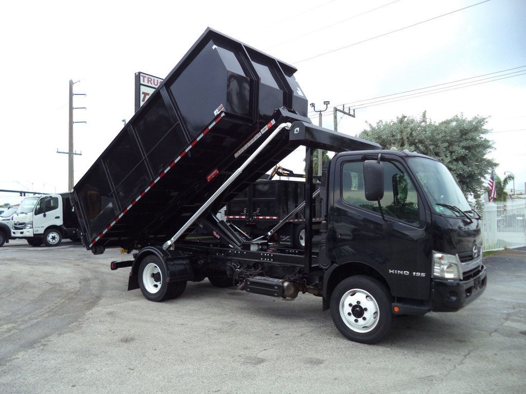 2019 HINO 195 w/ 14' Switch-N-Go Drop Box Dumpster Bin Roll Off Truck - 23063574 - 1