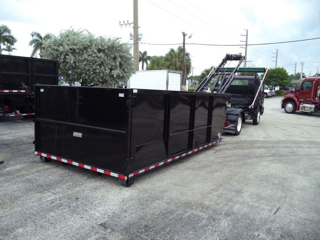 2019 HINO 195 w/ 14' Switch-N-Go Drop Box Dumpster Bin Roll Off Truck - 23063574 - 27