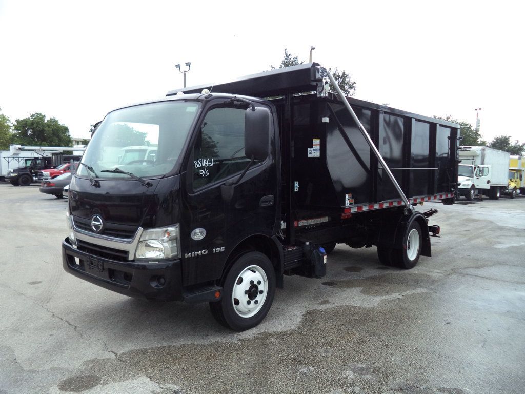 2019 HINO 195 w/ 14' Switch-N-Go Drop Box Dumpster Bin Roll Off Truck - 23063574 - 2