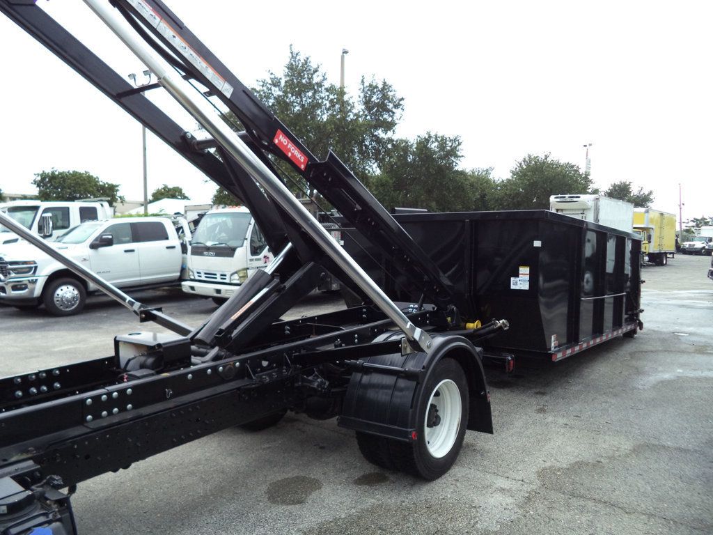 2019 HINO 195 w/ 14' Switch-N-Go Drop Box Dumpster Bin Roll Off Truck - 23063574 - 32